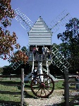 Windmill for grinding grain